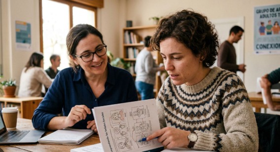 diagnóstico tea adultos espacio calma mujeres